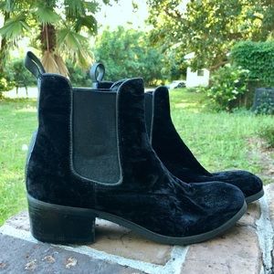 Matisse Velvet Ankle Boots